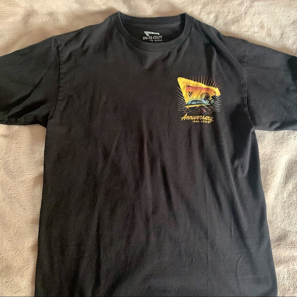 SOLD IN-N-OUT BURGER 70th Anniversary Tee T-Shirt - Picture 2 of 5